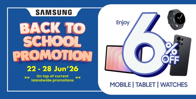 Back to School Samsung Promotion