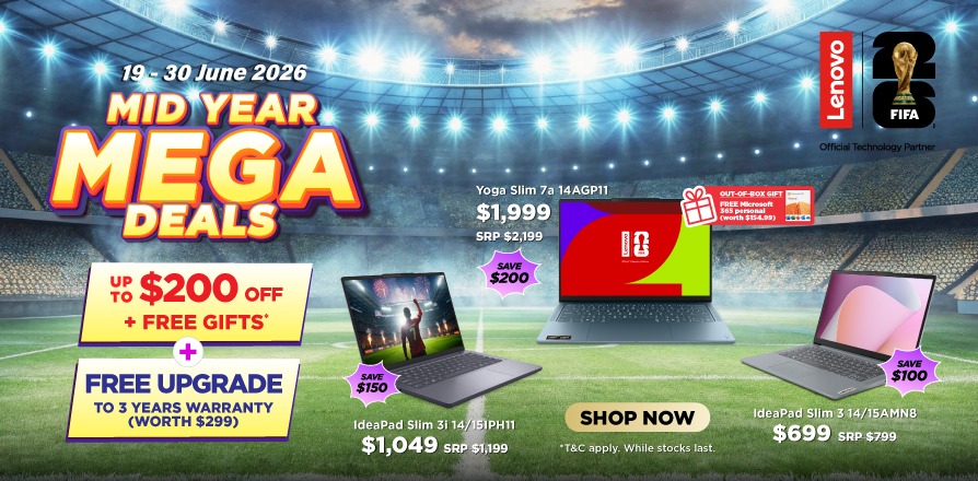 Lenovo Mid Year Mega Deals