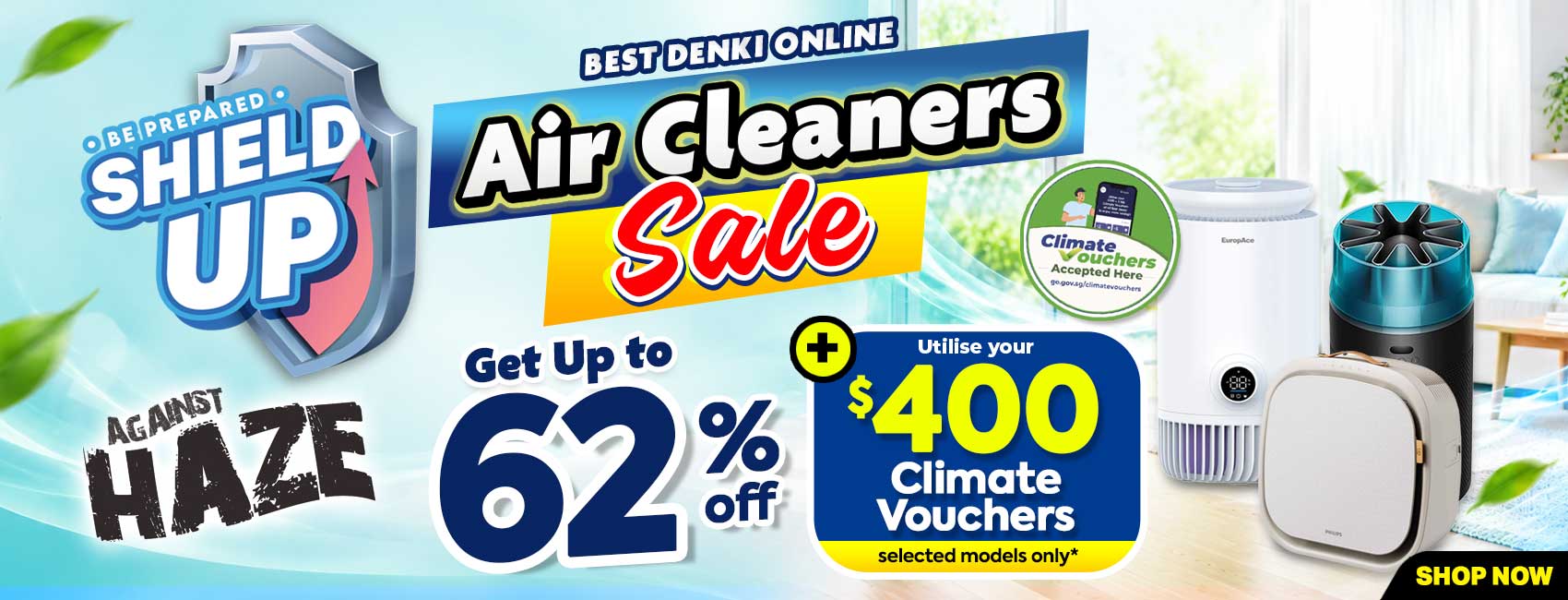 Haze Air Cleaner Sale