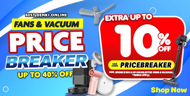 Fans & Vacuum Price Breaker