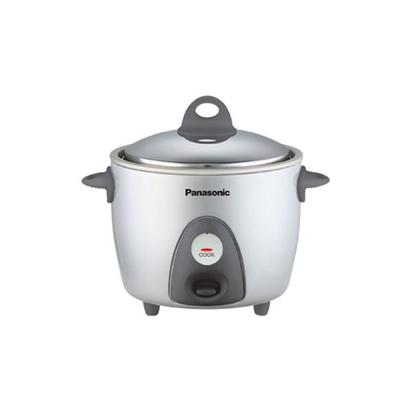 Panasonic SR-G06FGL Automatic Rice Cooker, Silver