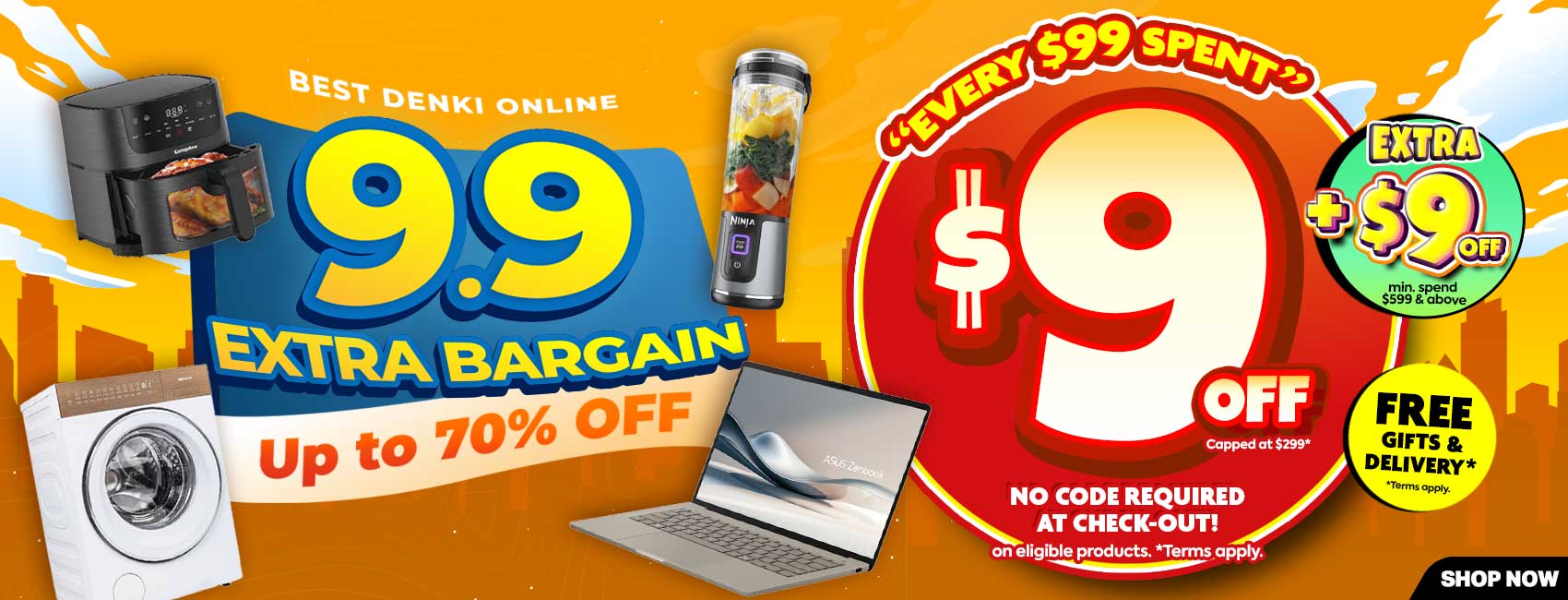 9.9 Extra Bargain