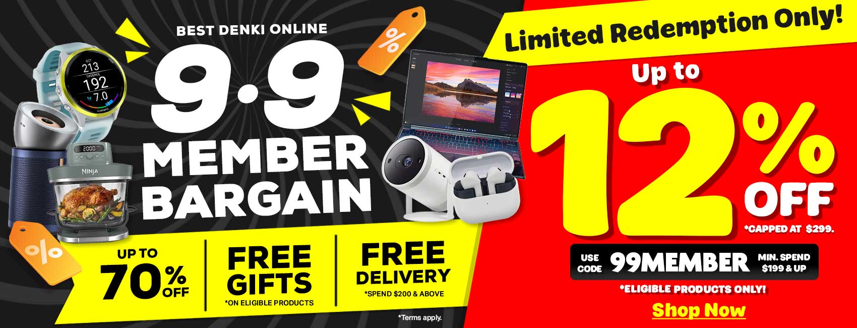 9.9 Member Bargain